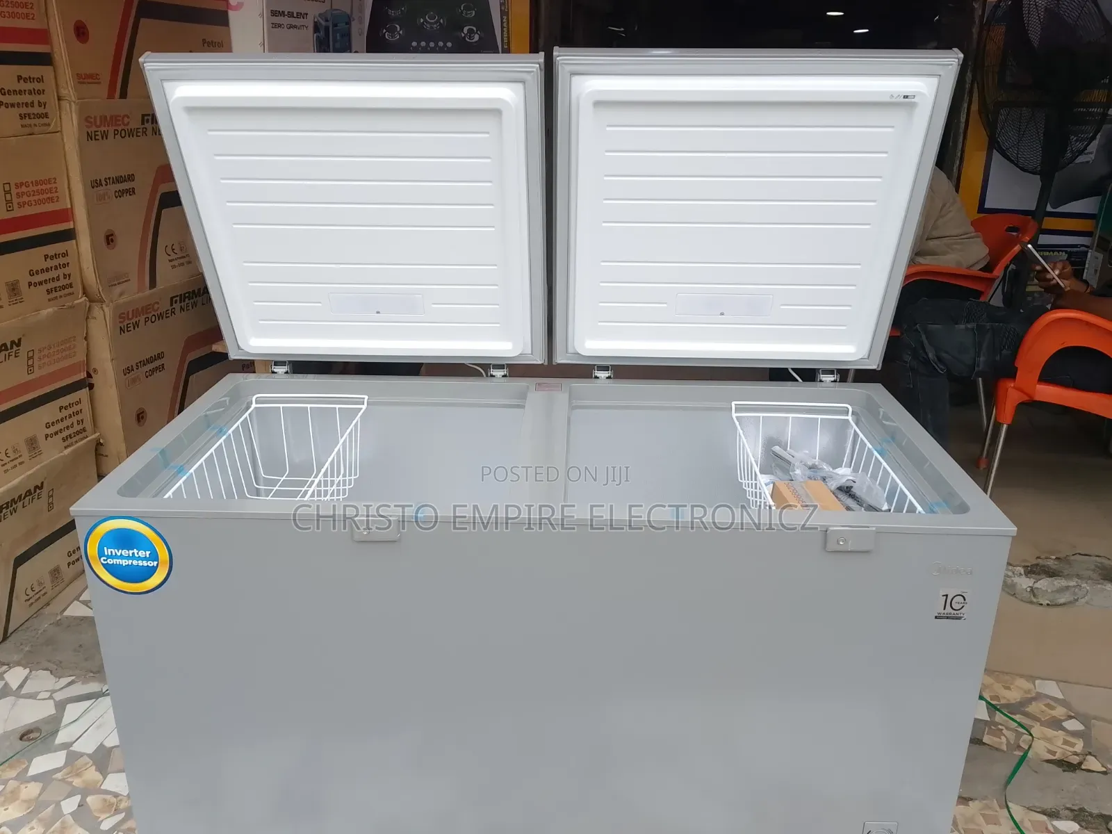 Midea Inverter Deep Freezer 6fit
