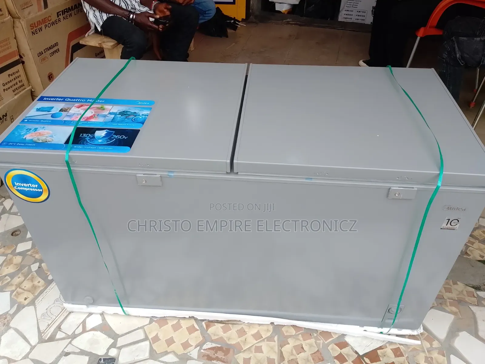 Midea Inverter Deep Freezer 6fit