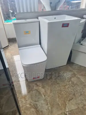 Executive Wc Set With Free Standing Basin. (Italian Made)