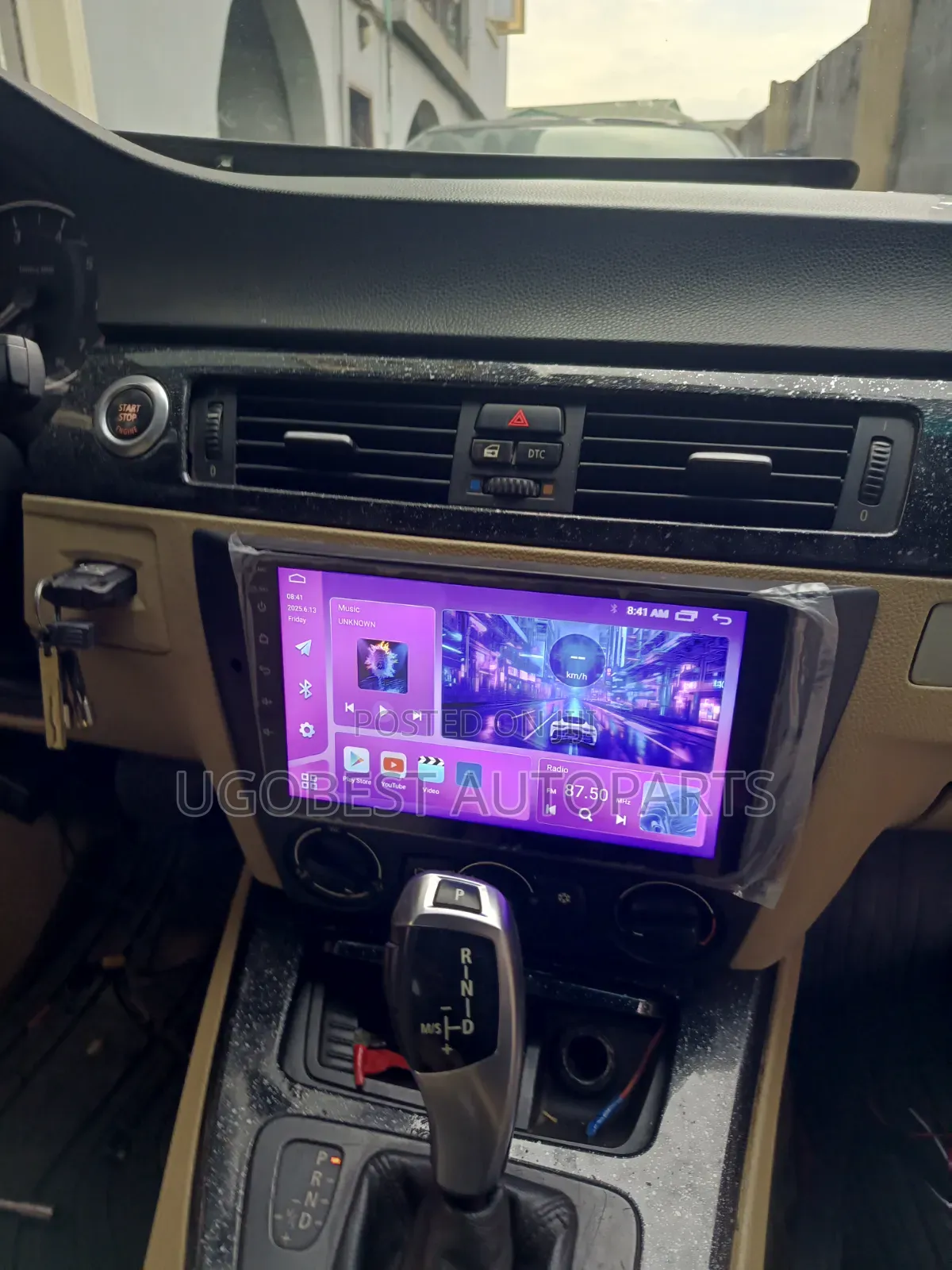 BMW 3 Series Android Screen With GPS Navigation System (Map)
