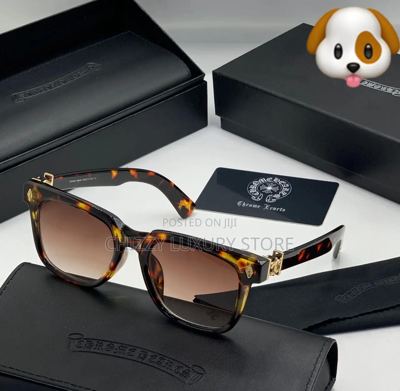 Chrome Hearts Quality Luxury Men Sunglasses