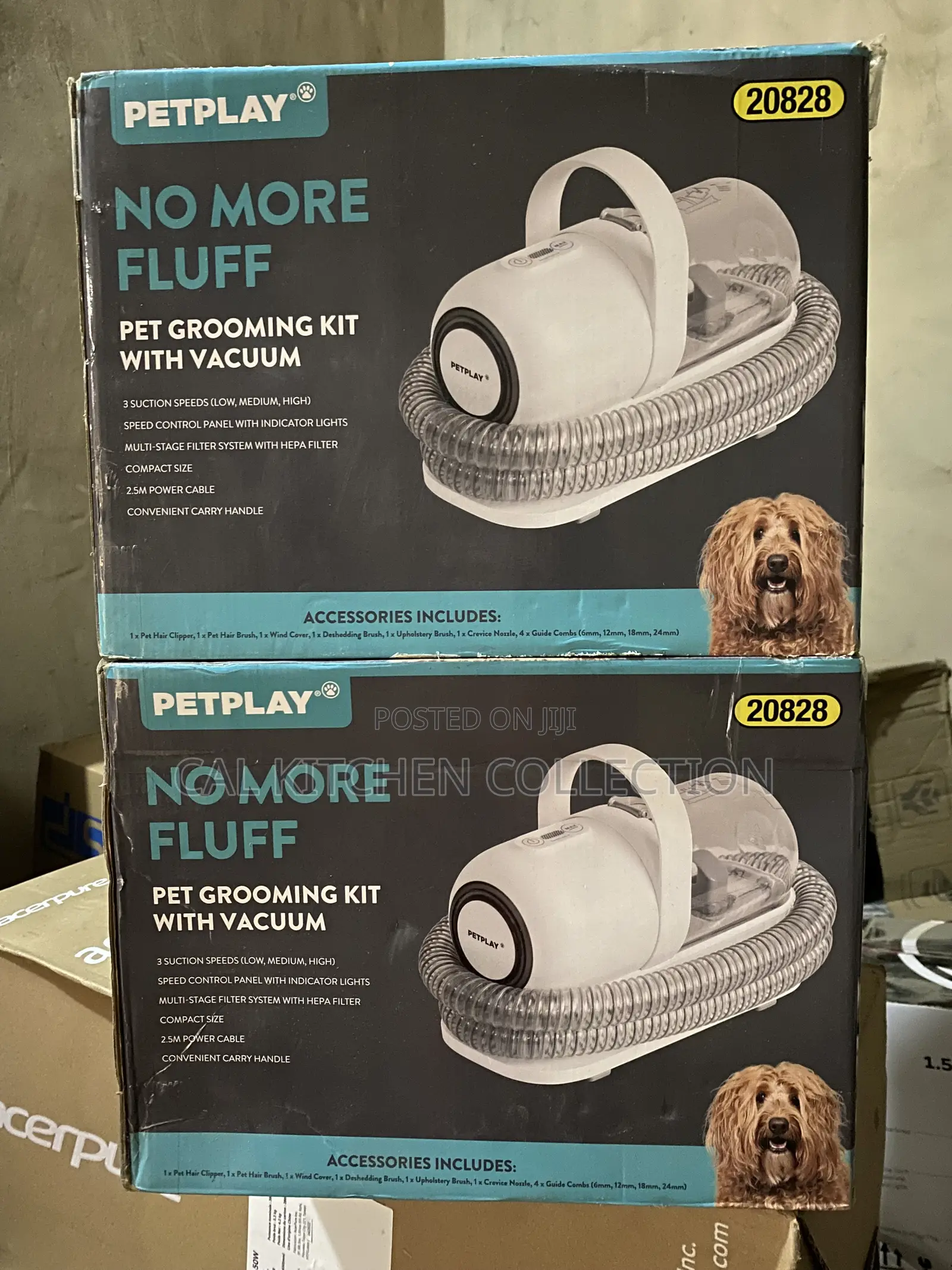 Pet Play Grooming Kit Vacuum