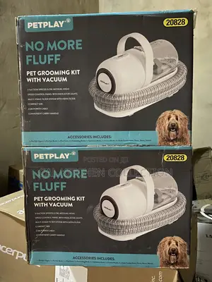 Pet Play Grooming Kit Vacuum
