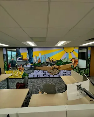 3d Wall Mural