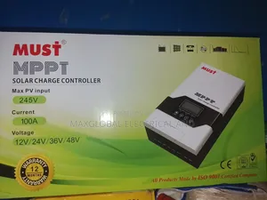 Must 100a MPPT Charger Controller