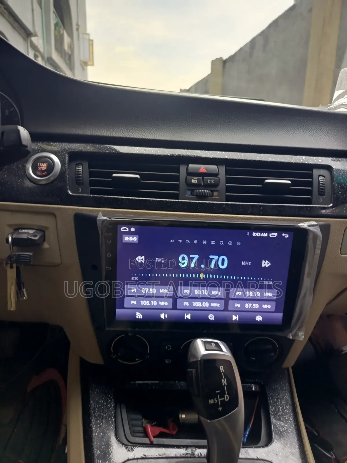BMW 3 Series Android Screen With GPS Navigation