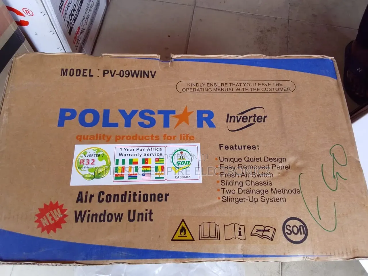 Polyester Inverter Window Ac 1hp