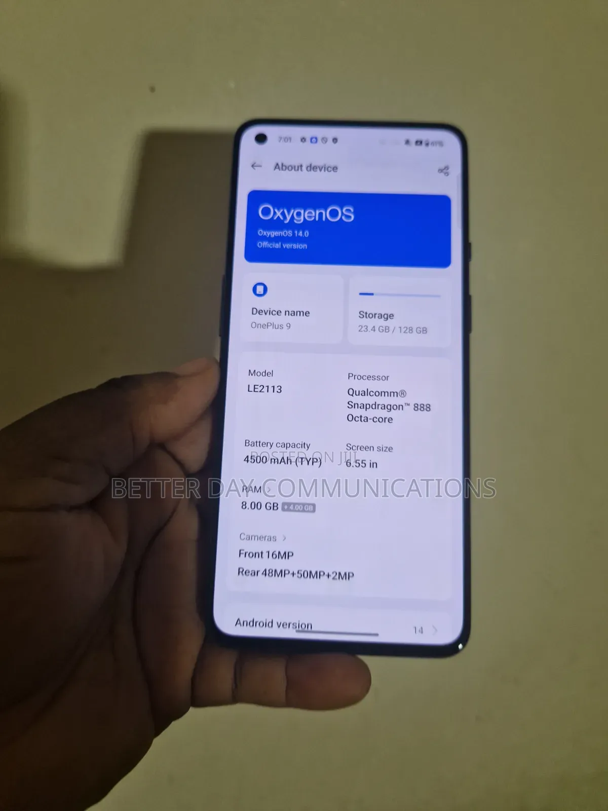 OnePlus 9 128 GB Black