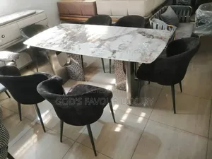 Turkish Marble Dining Table and Chairs