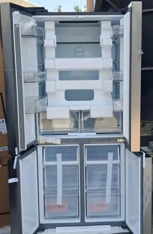 Original Midea French Doors Bottom Freezer Up Fridge 4 Doors Etc.