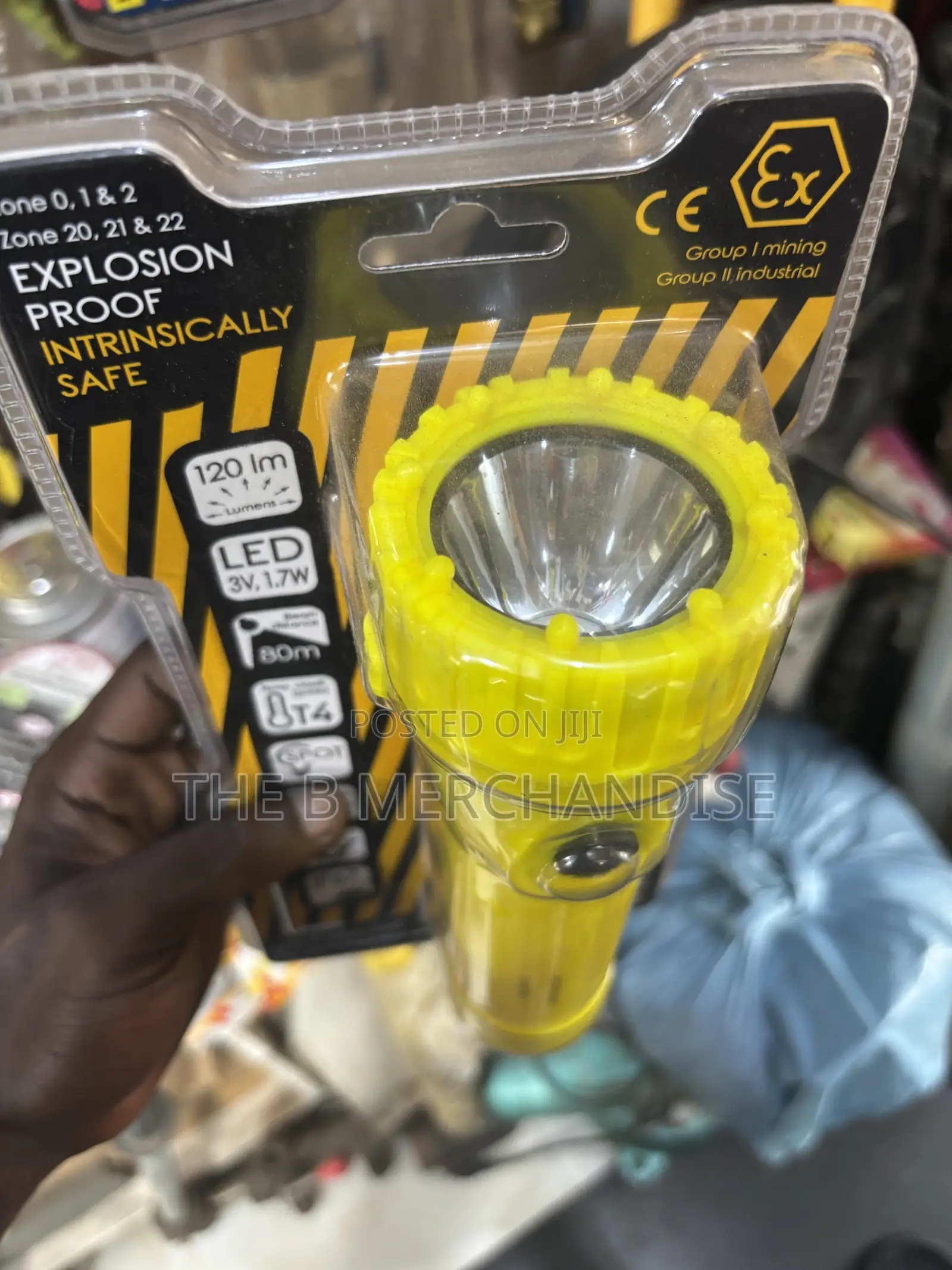 Explosion Proof Led Flashlight (Model Ex-6180)