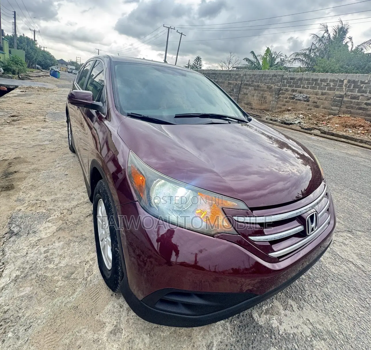 Honda CR-V 2012 Red