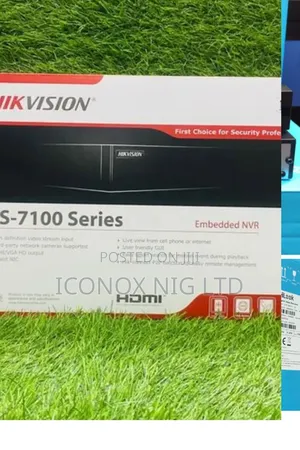 Hikvision Ds-7108ni-Q1/8p/M 8port Qseries NVR