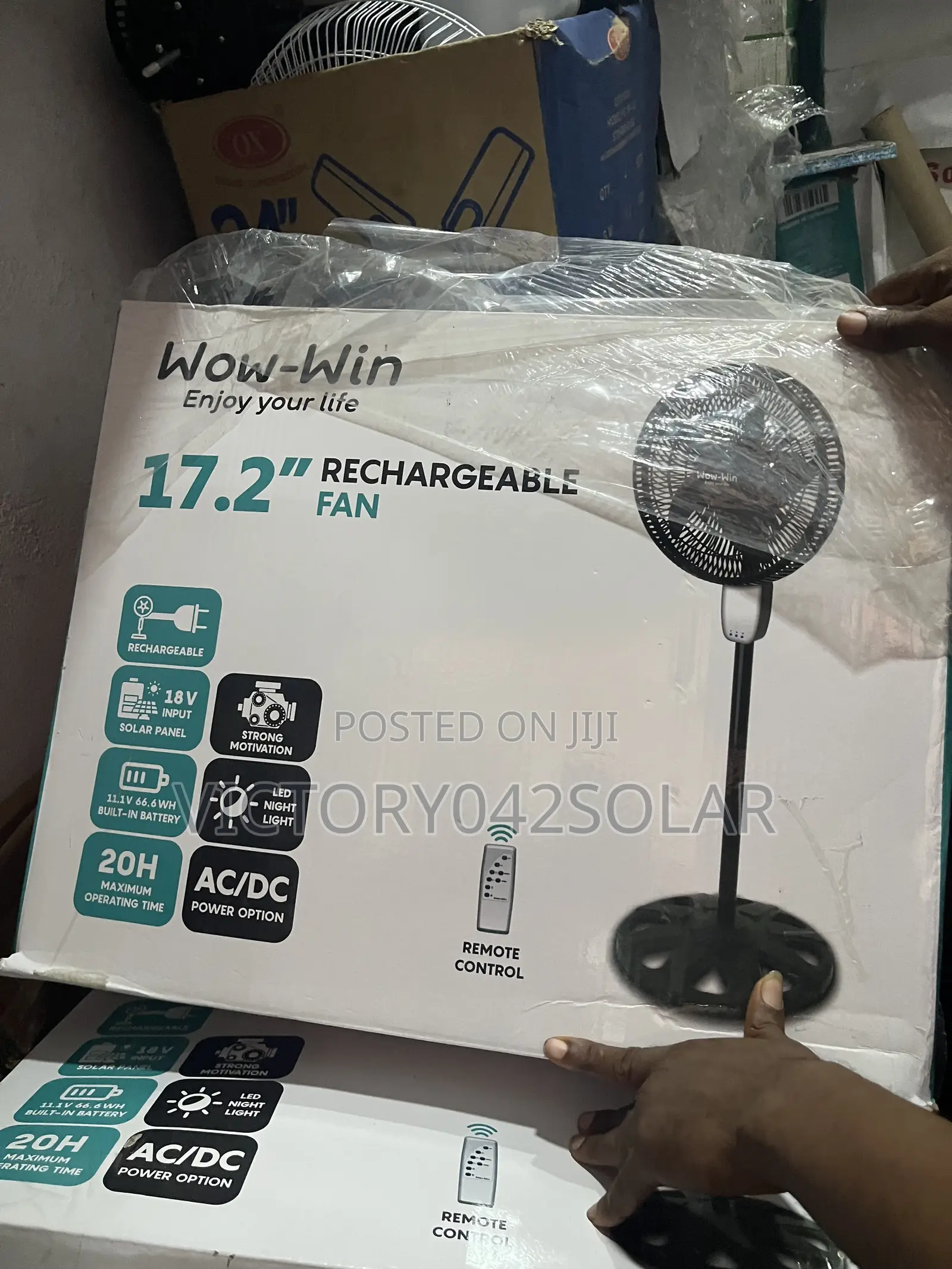 18inch Solar Fan Available
