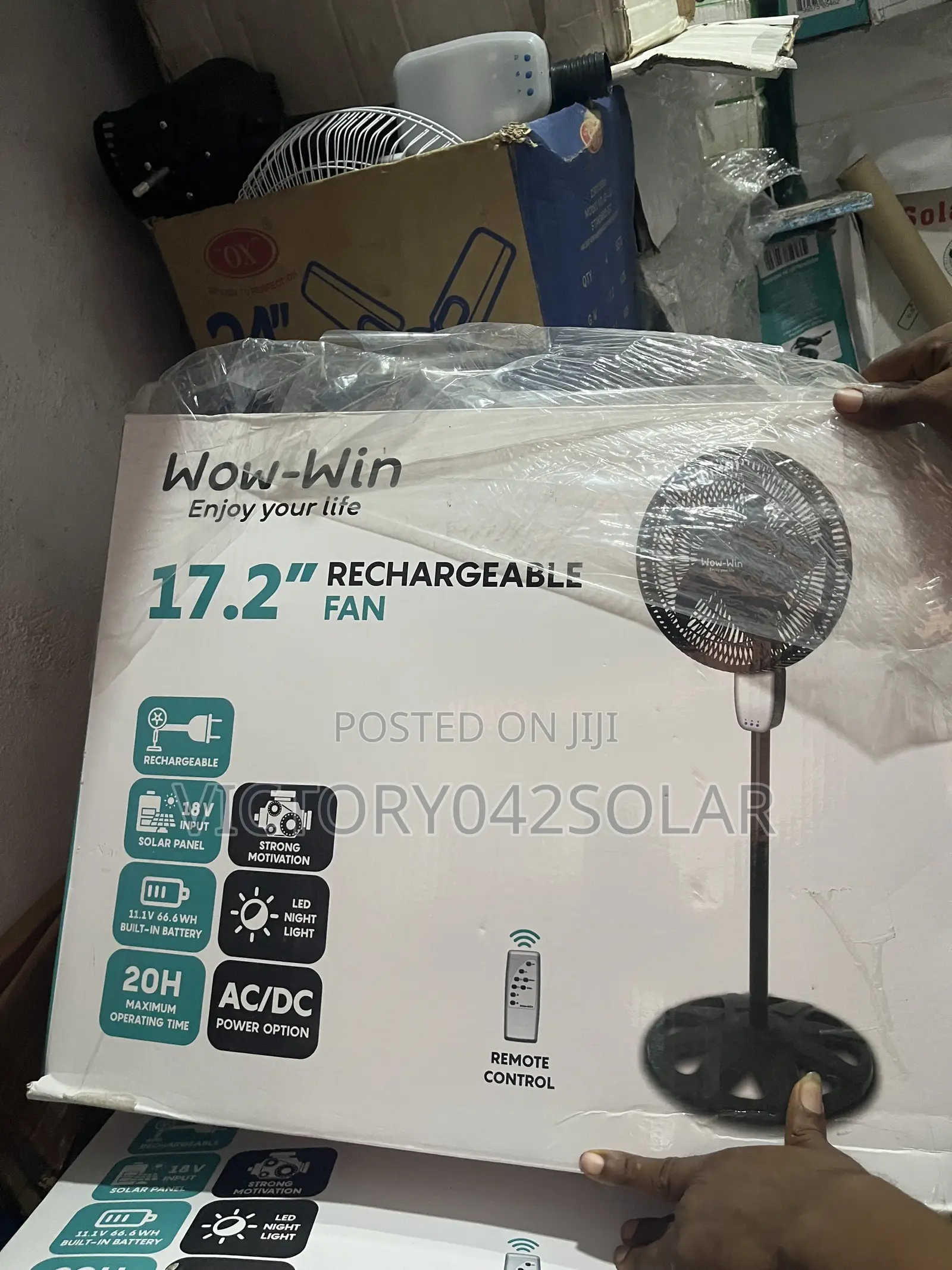 18inch Solar Fan Available
