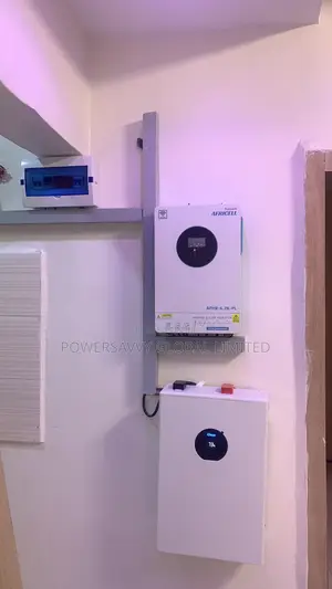 Complete 6.2kva and 5kwh Battery With 6 650w Solar Panels