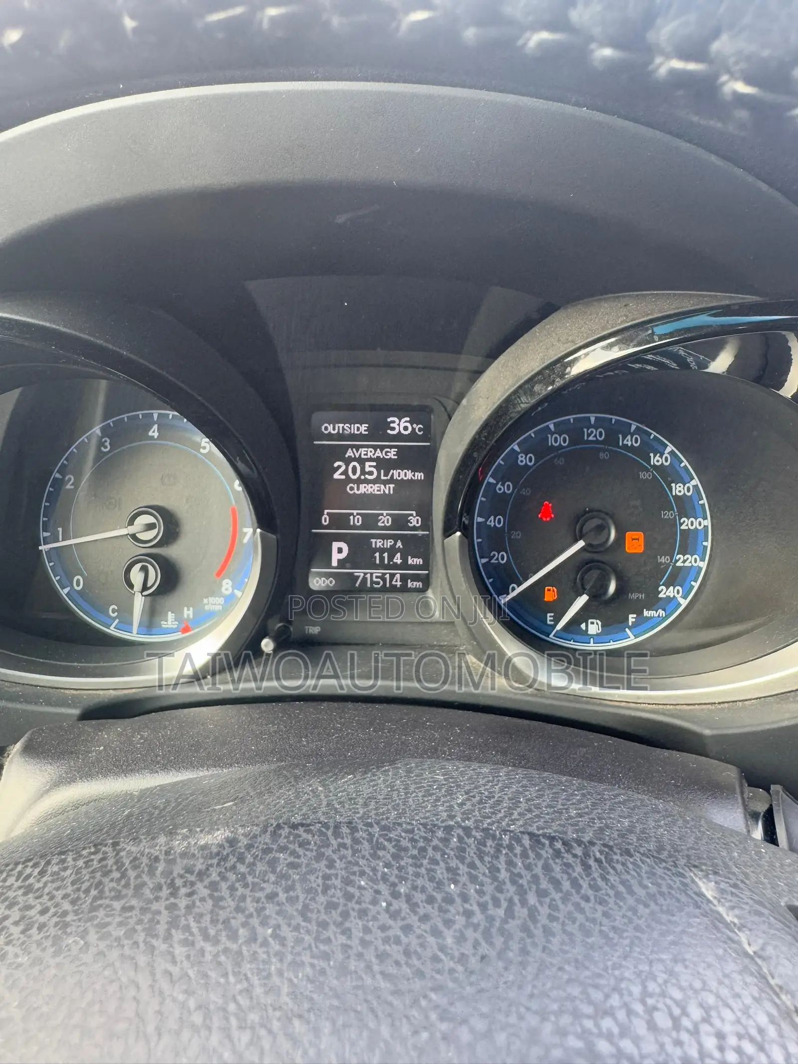 Toyota Corolla 2016 Blue