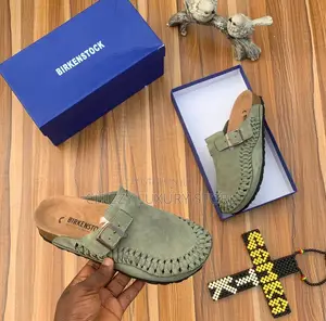 Birkenstock Quality Luxury Men Genuine Leather Sandals