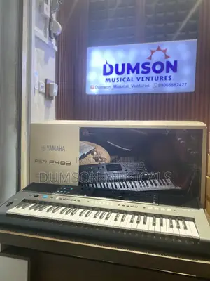 Yamaha PSR-E483 Portable 61-Key Keyboard