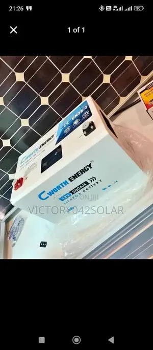 Cworth 12v 300ah Lithium Ion Battery Available