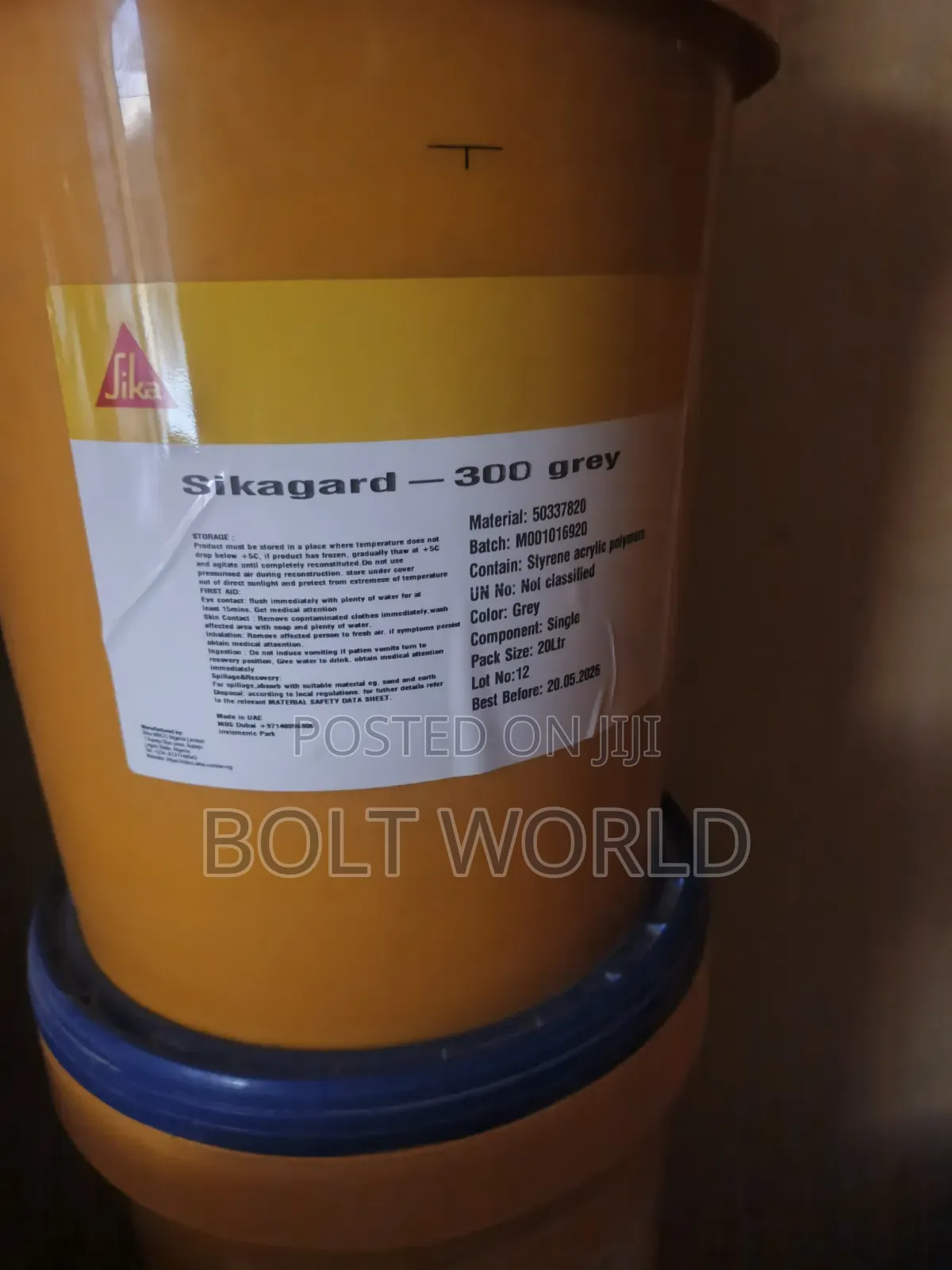 Sikagard 300.Elastomeric Protective Waterproof Coating