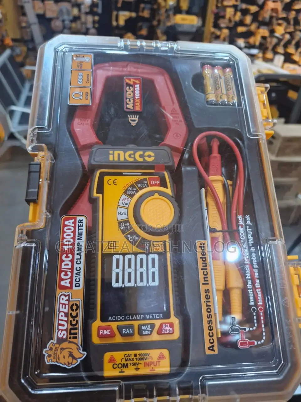 Ingco Clamp Multimeter