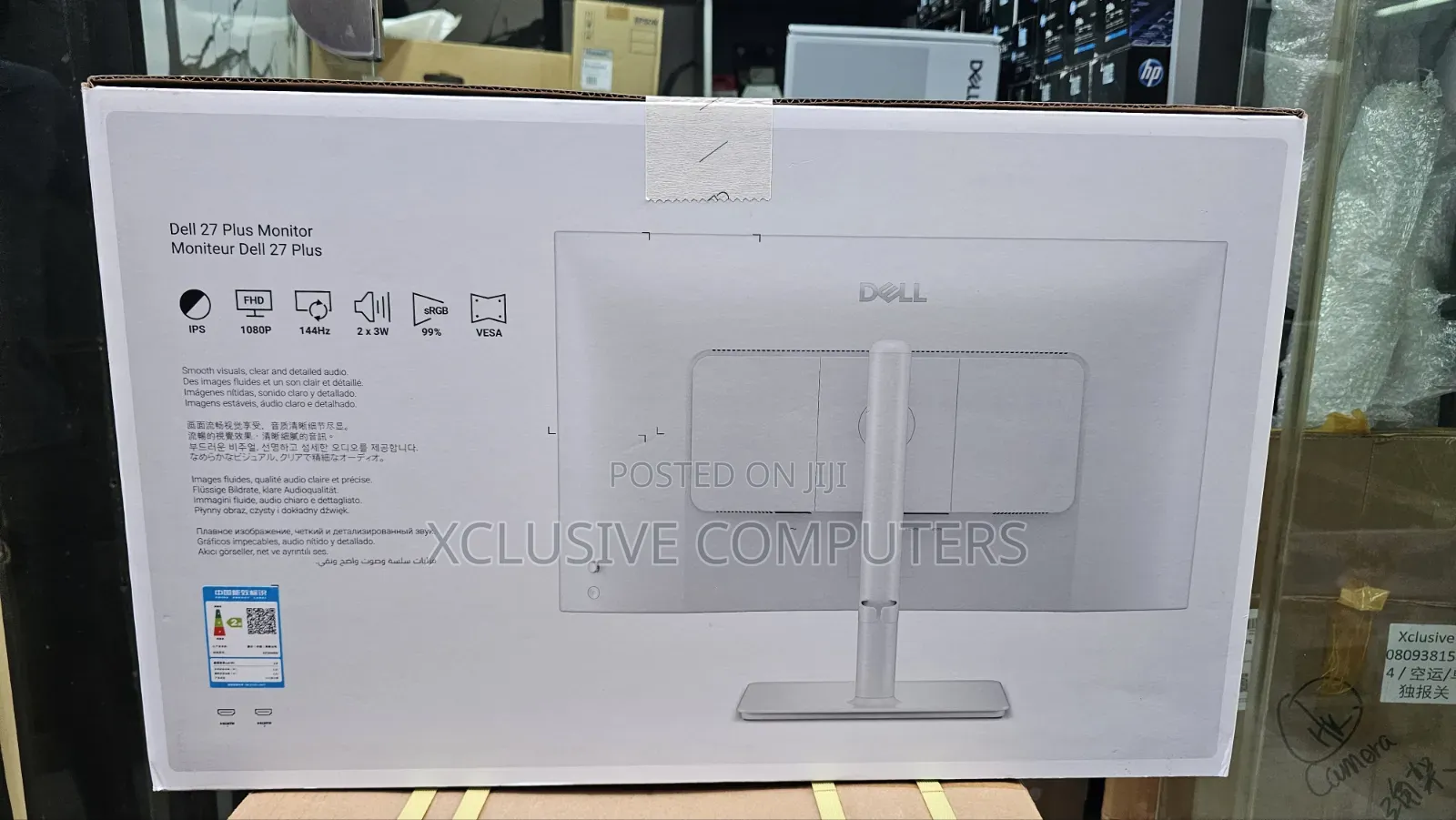 Dell 27 Plus Monitor + Inbuilt Speaker