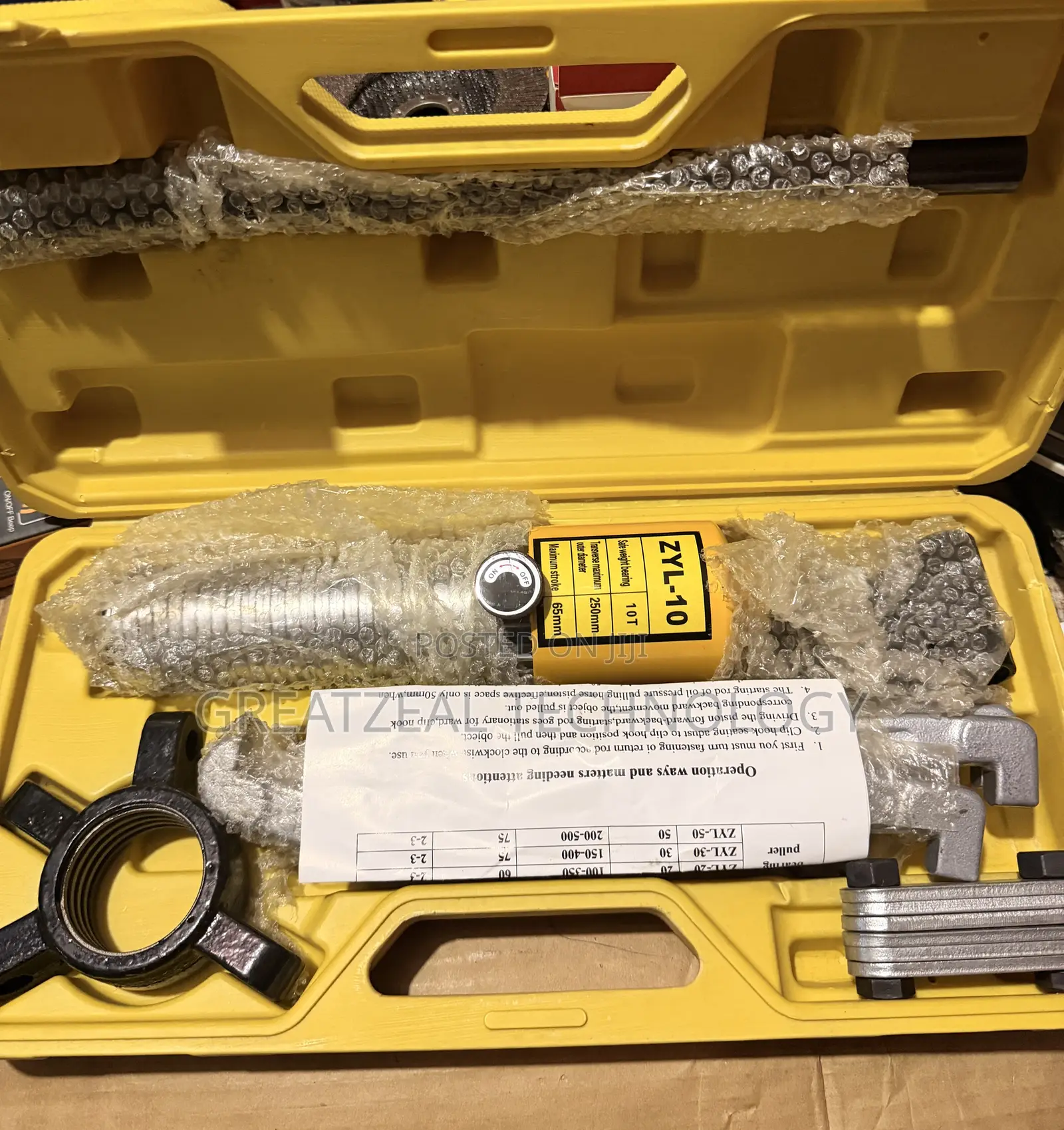 Zyl-10 Hydraulic Gear Puller