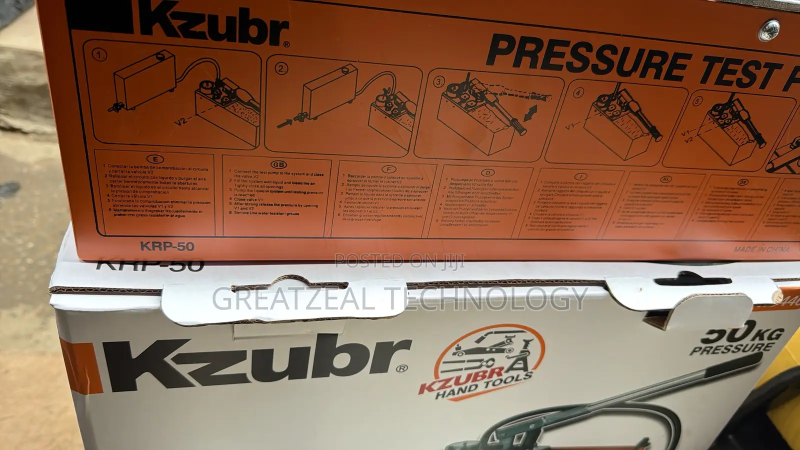 Pressure Test Pump