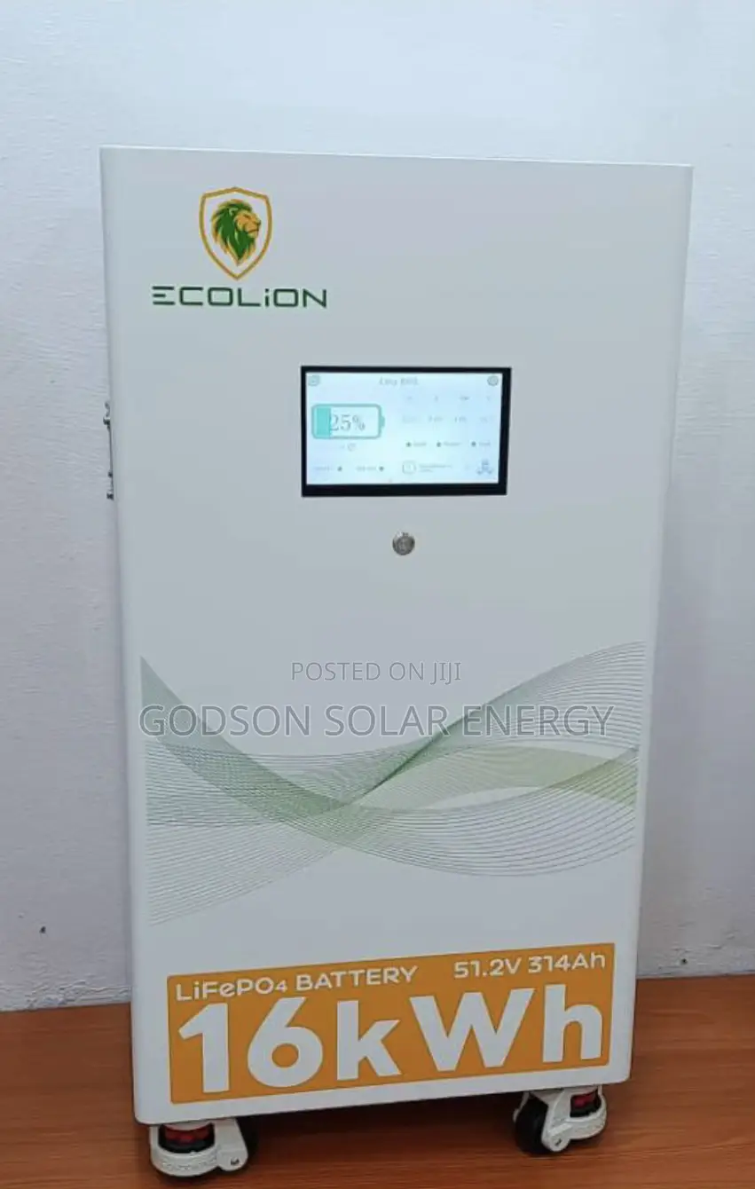 Ecolion Solar Lithium Battery