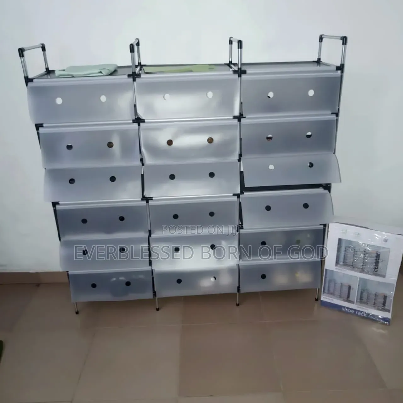 Big Size Multi Layer Dust Proof Shoe Rack