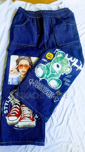 Aba Children Baggy Jeans Boutique, From 5 to 14 Years