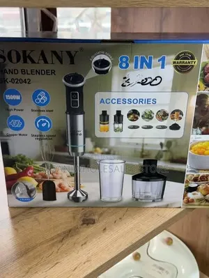 Sokany 8 in 1 Hand Blender Set