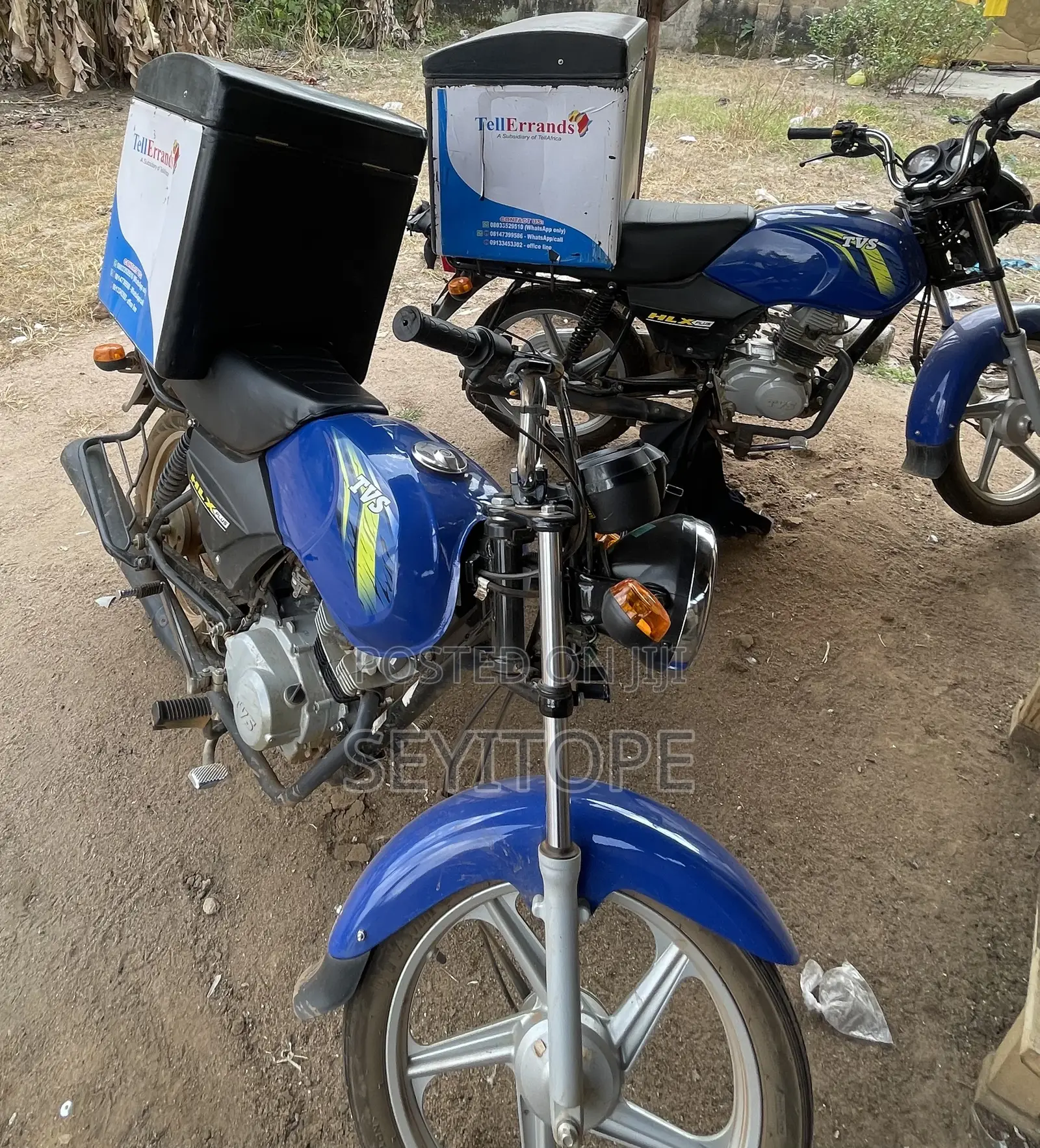 TVS HLX 125 2024 Blue