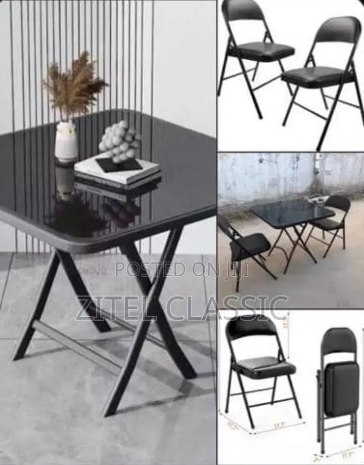 Classic Restaurant Table With 2 Chairs