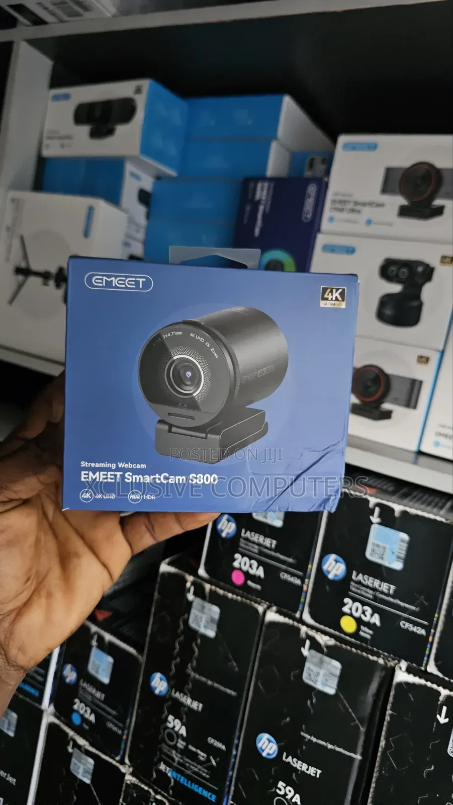 Emeet Smartcam S800 + HDR