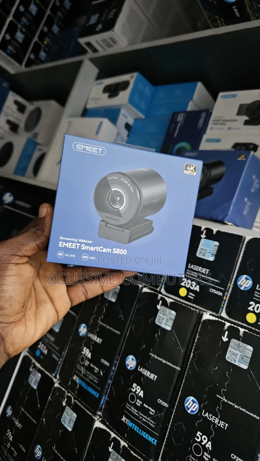 Emeet Smartcam S800 + HDR