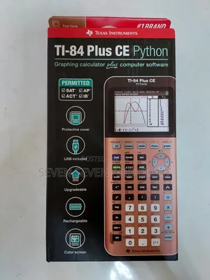 Tiexas Instruments Ti 84 Plus Ce Python Graphing Calculator+Free Pouch