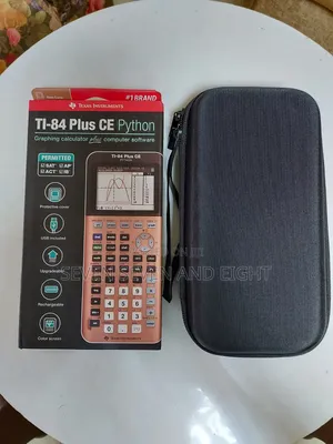 Tiexas Instruments Ti 84 Plus Ce Python Graphing Calculator+Free Pouch