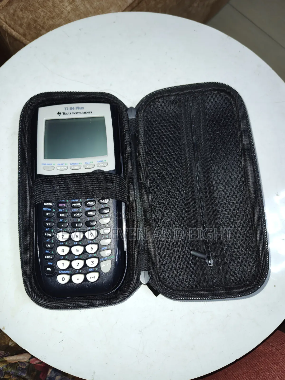 Texas Instruments Ti-84 Plus Graphing Calculator+Free Pouch