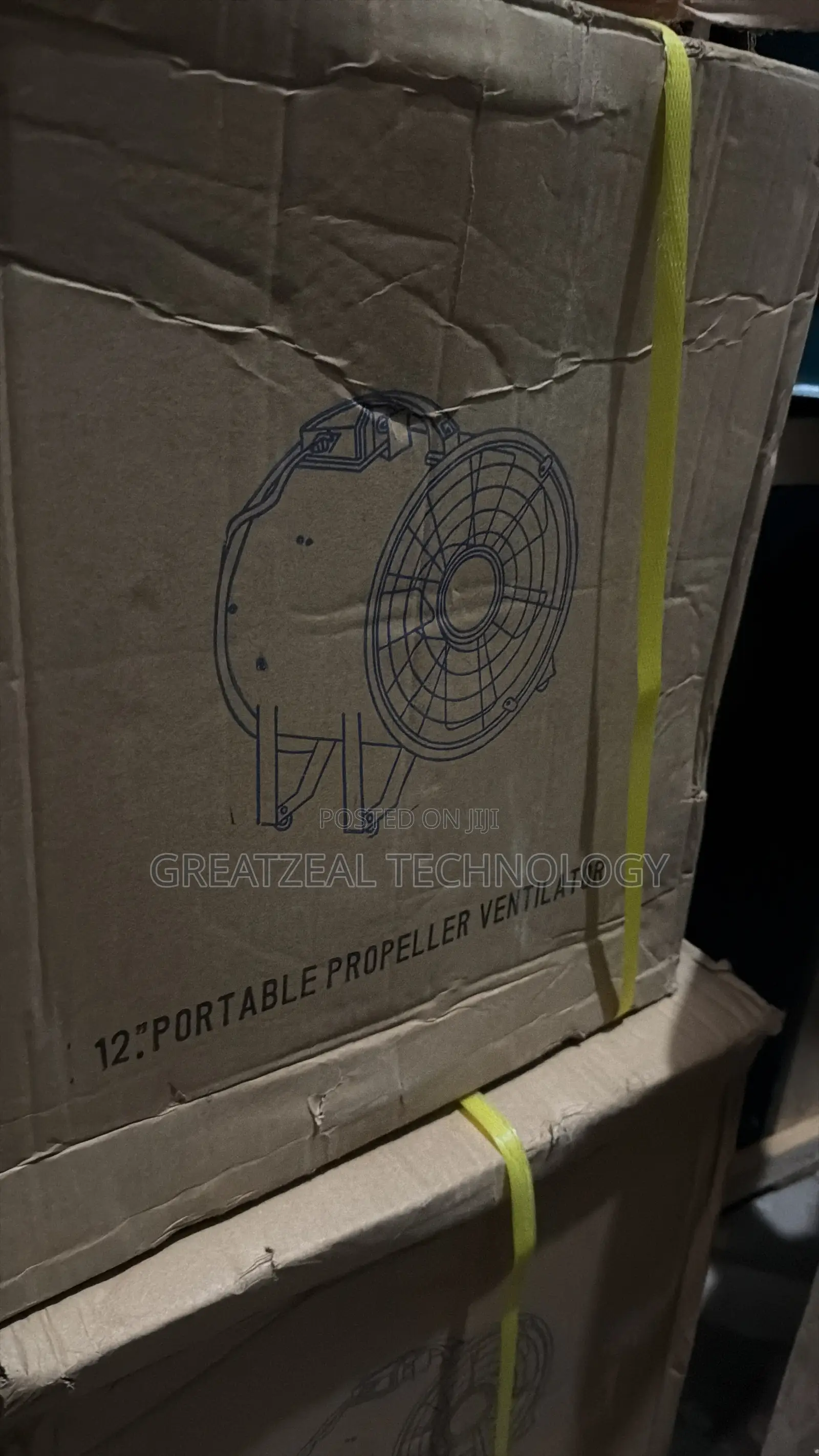 12” Portable Propeller Ventilator