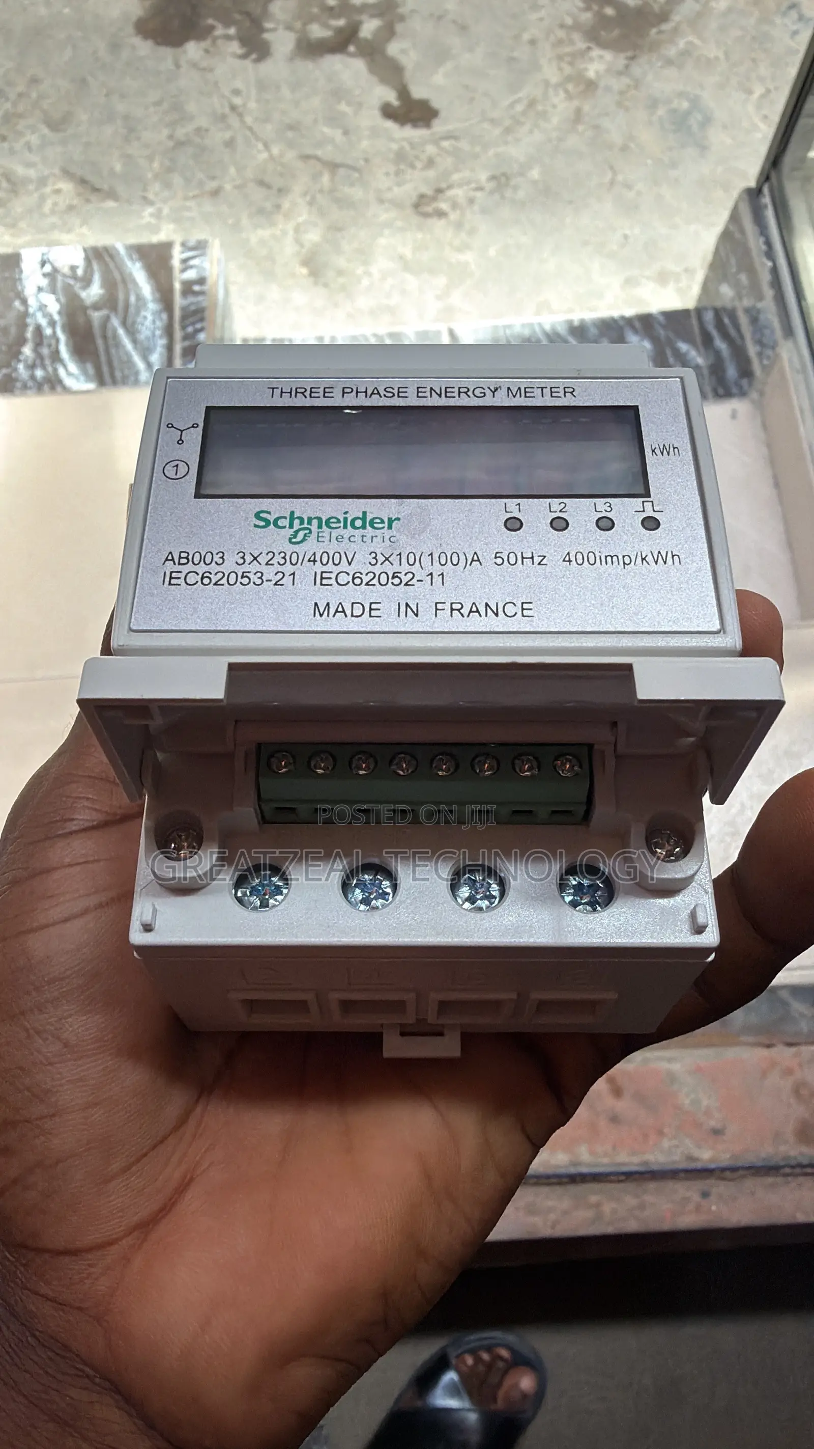 Three Phase Energy Meter
