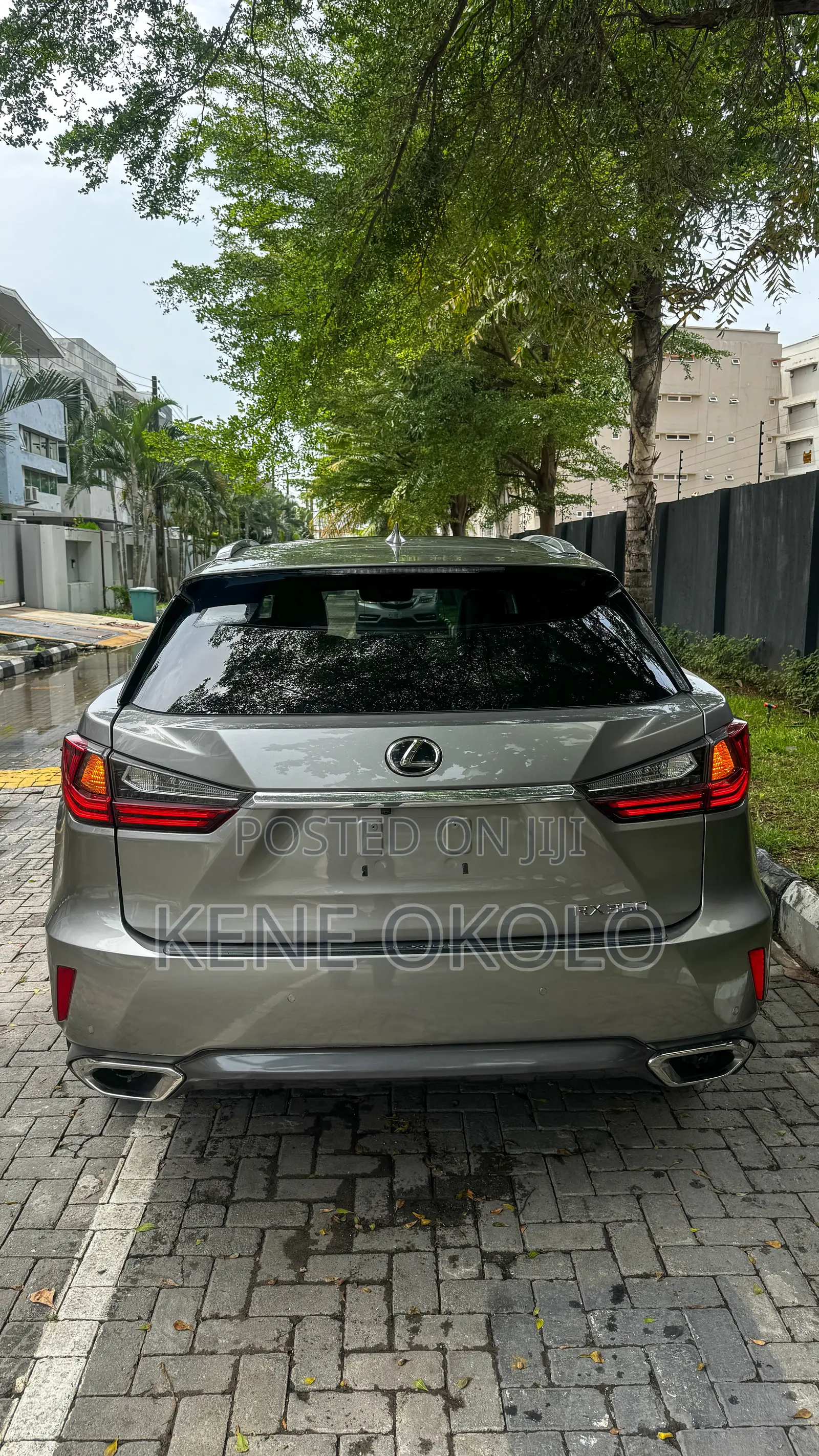 Lexus RX 350 AWD 2017 Gold