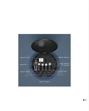 60w 5in1 Multifunctional Fast Charging Cable Box