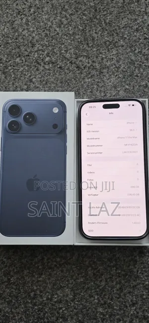 Apple iPhone 17 Pro Max 256 GB Blue