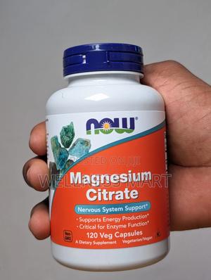Now Food Magnesium Citrate 400mg | Sleep + Muscle + Calm | Usa | Lagos