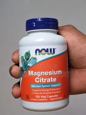 Now Food Magnesium Citrate 400mg | Sleep + Muscle + Calm | Usa | Lagos