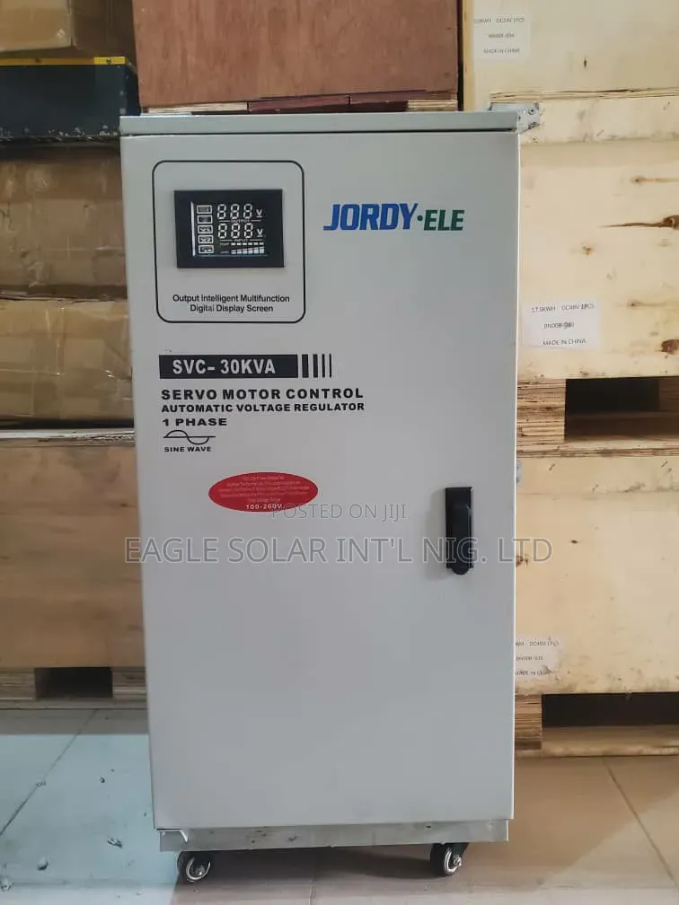 30kva SVC Jordy Ele Automatic Voltage Regulator 1phase