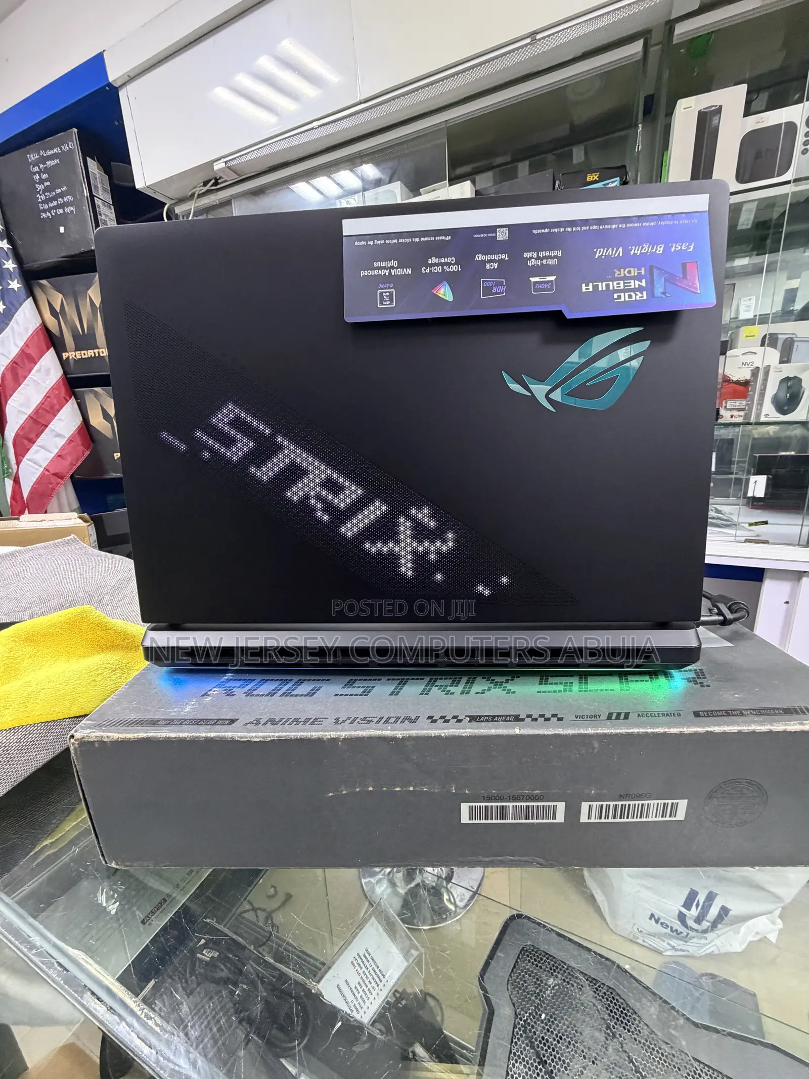 New Laptop Asus ROG Strix SCAR Edition 32GB Intel Core Ultra 9 SSD 2T