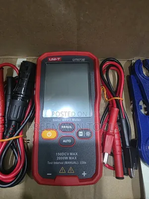 Uni-T Ut673e Solar Panel Tester 2000w